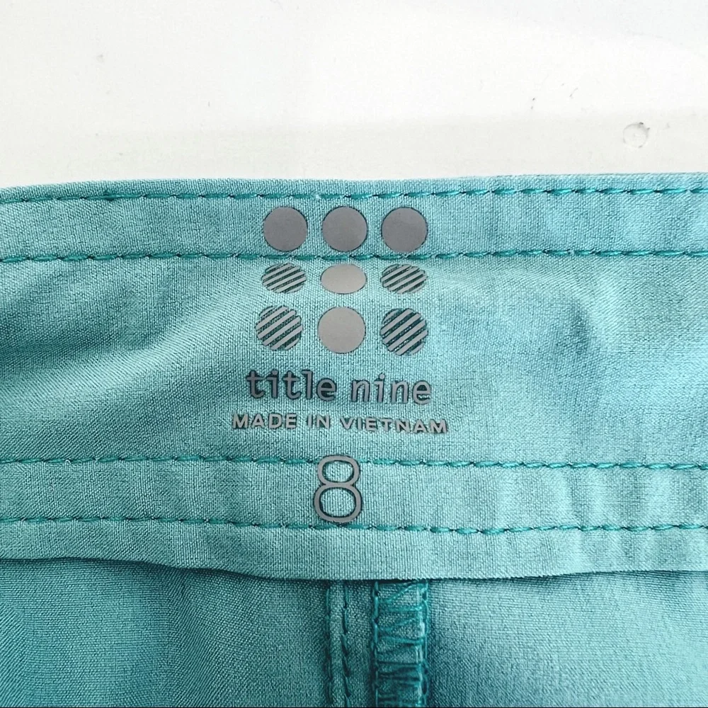 Title Nine Shorts Nimblene Golf Activewear 4 Way Stretch 8 - Picture 5 of 8